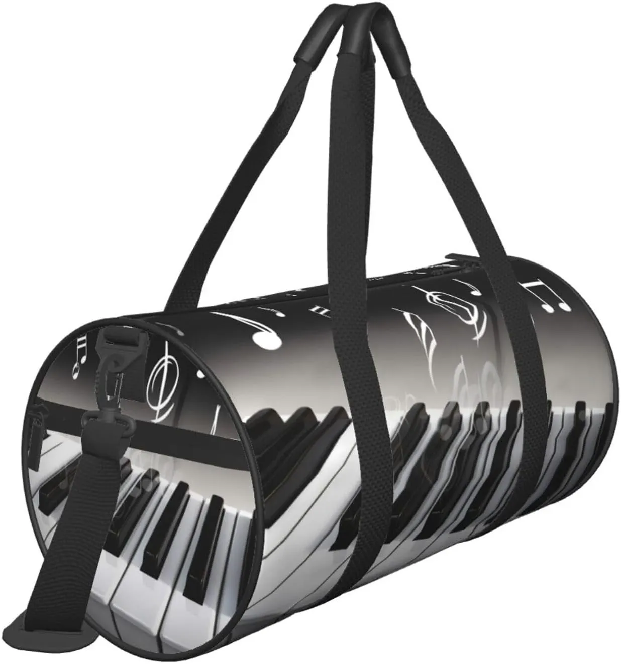 Travel Bag For Women,Piano Music Symbol Print Personal Item Duffle Bags,Weekend Travel Duffel Tote Bag,Travel Sport Gym Bag For Men,Airplane Travel Essentials For Flying
