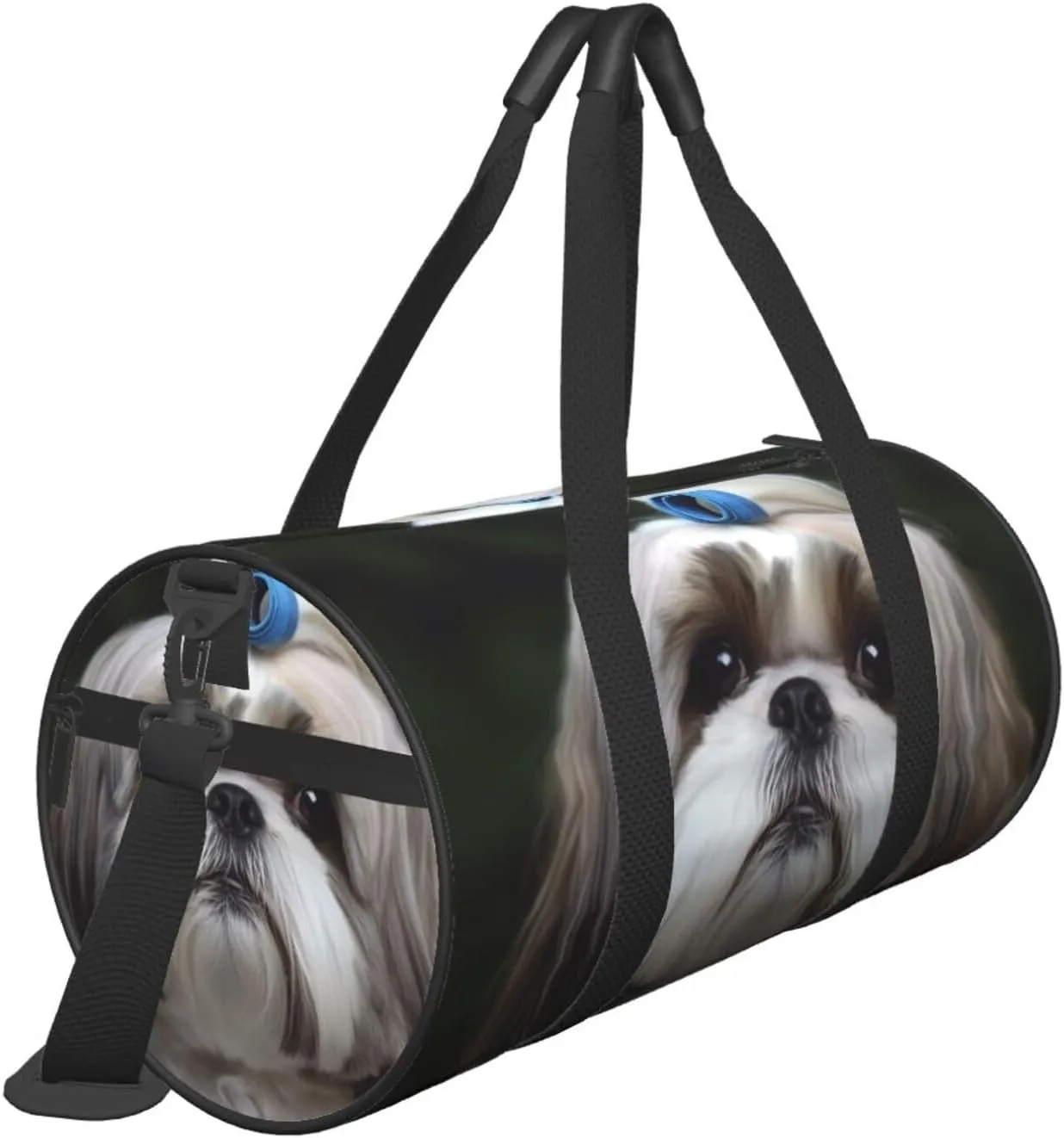 Travel Bag For Women,Shih Tzu Dog Print Personal Item Duffle Bags,Weekend Travel Duffel Tote Bag,Travel Sport Gym Bag For Men,Airplane Travel Essentials For Flying