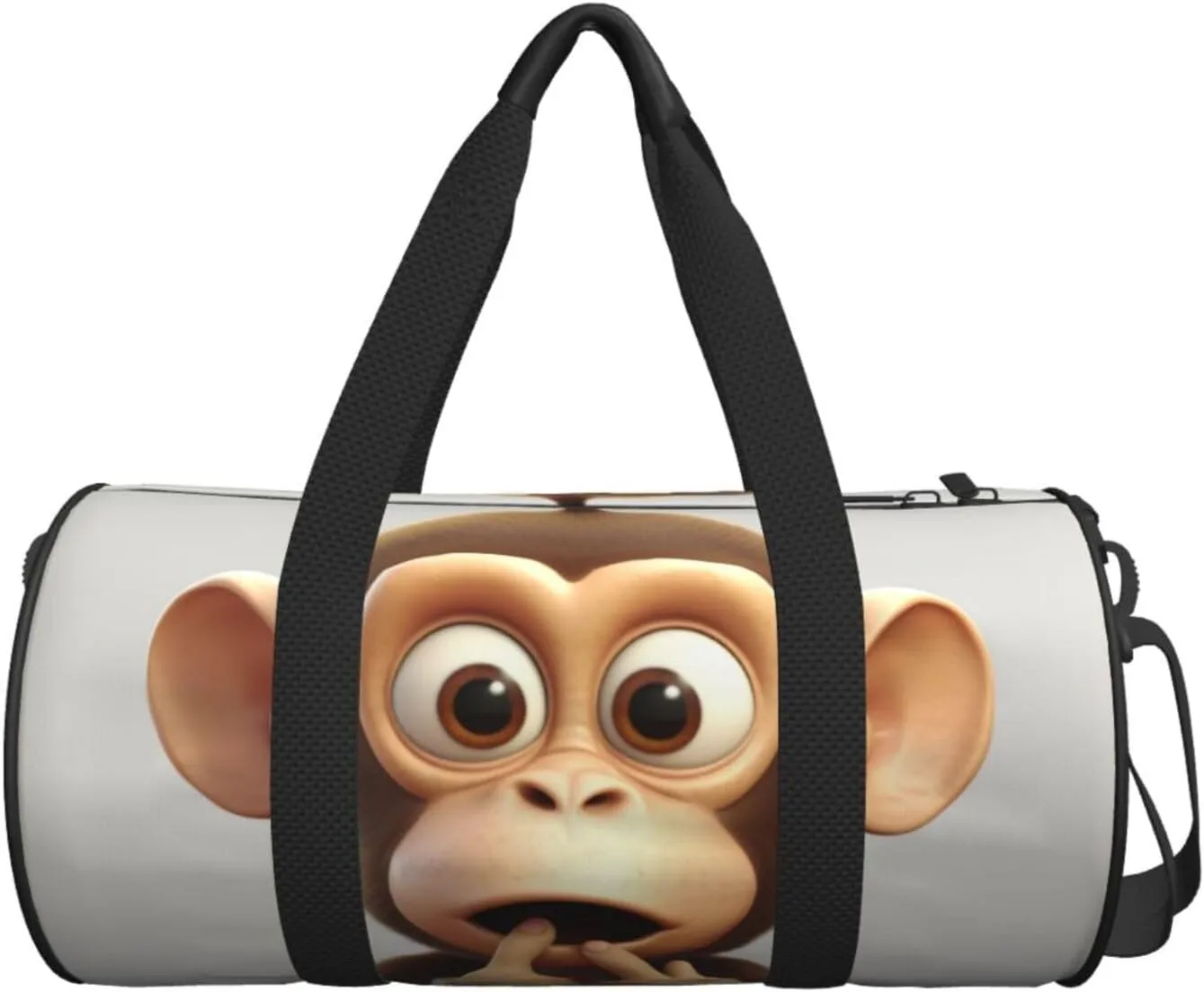Travel Bag For Women,The Silent Monkey Print Personal Item Duffle Bags,Weekend Travel Duffel Tote Bag,Travel Sport Gym Bag For Men,Airplane Travel Essentials For Flying