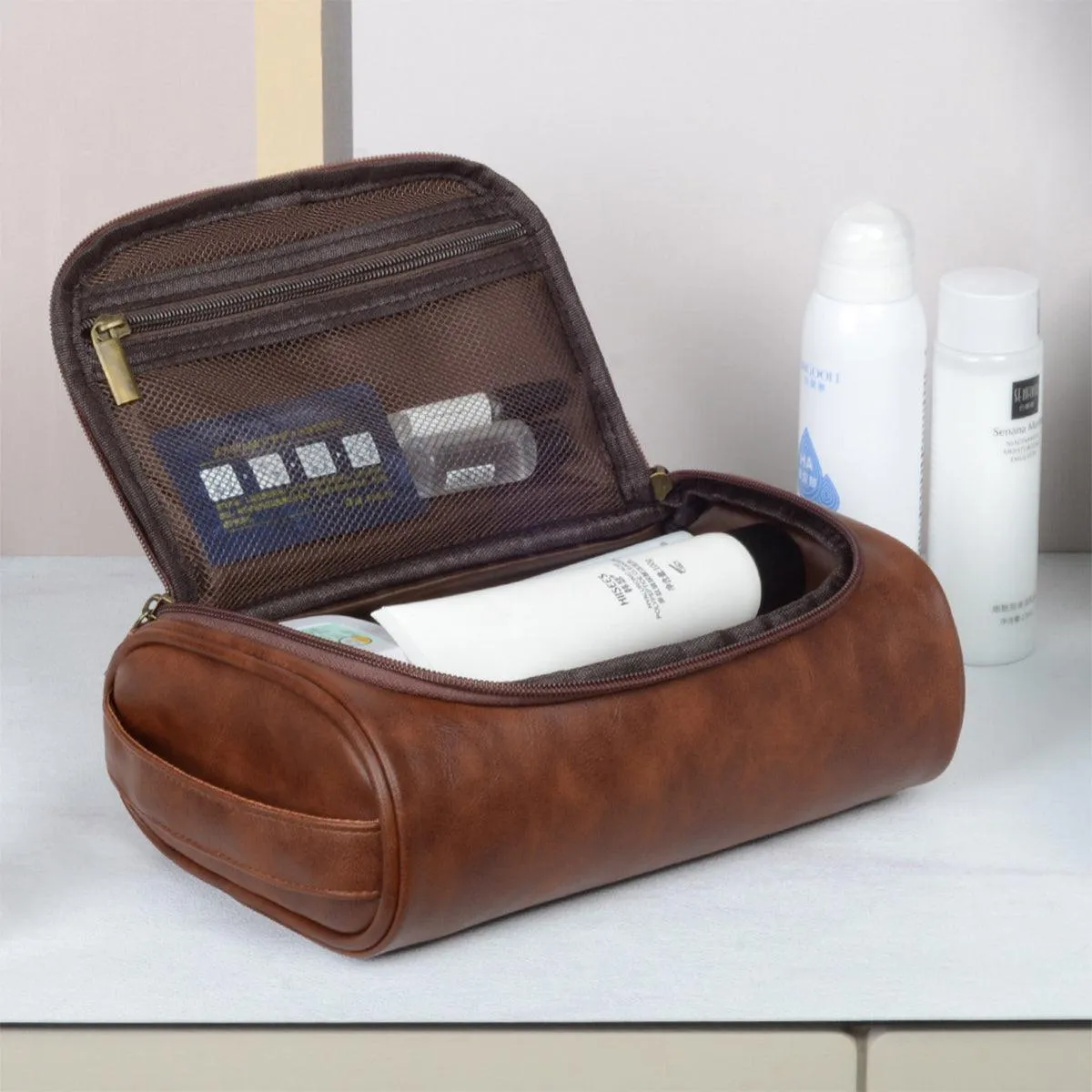 Travel Cosmetic Bag Waterproof Wash Bag Portable Makeup Storage Bag for Women