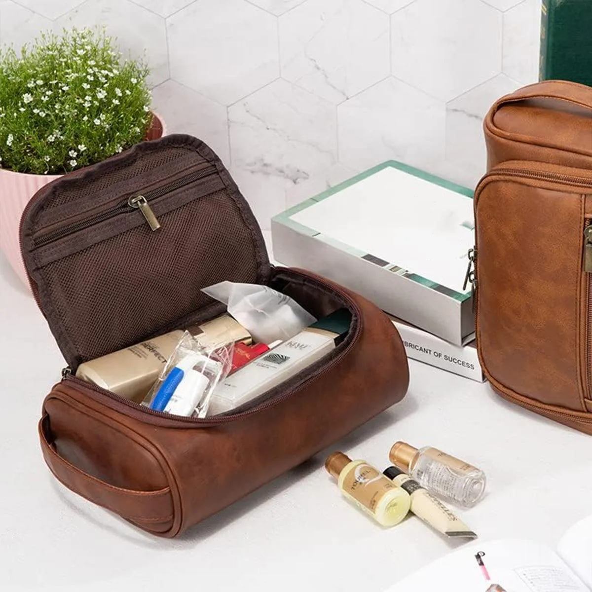 Travel Cosmetic Bag Waterproof Wash Bag Portable Makeup Storage Bag for Women