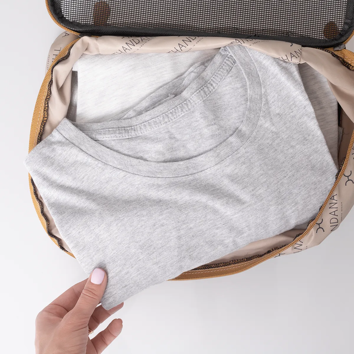 Travel Luggage Organizer Pods 6 piece set | Logo Print
