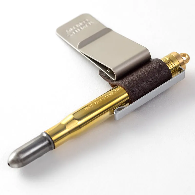 Traveler's Company Traveler's Notebook Accessories 016 - Pen Holder - Medium - Brown