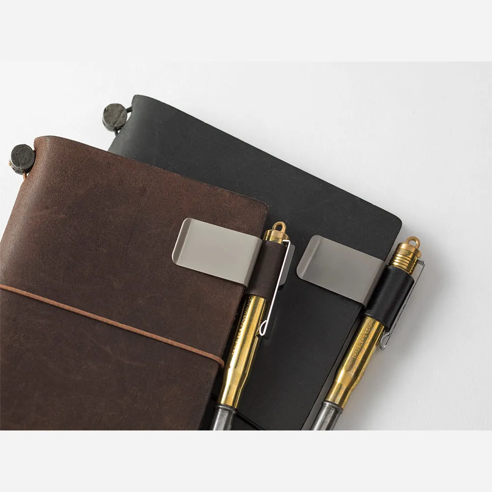 Traveler's Company Traveler's Notebook Accessories 016 - Pen Holder - Medium - Brown