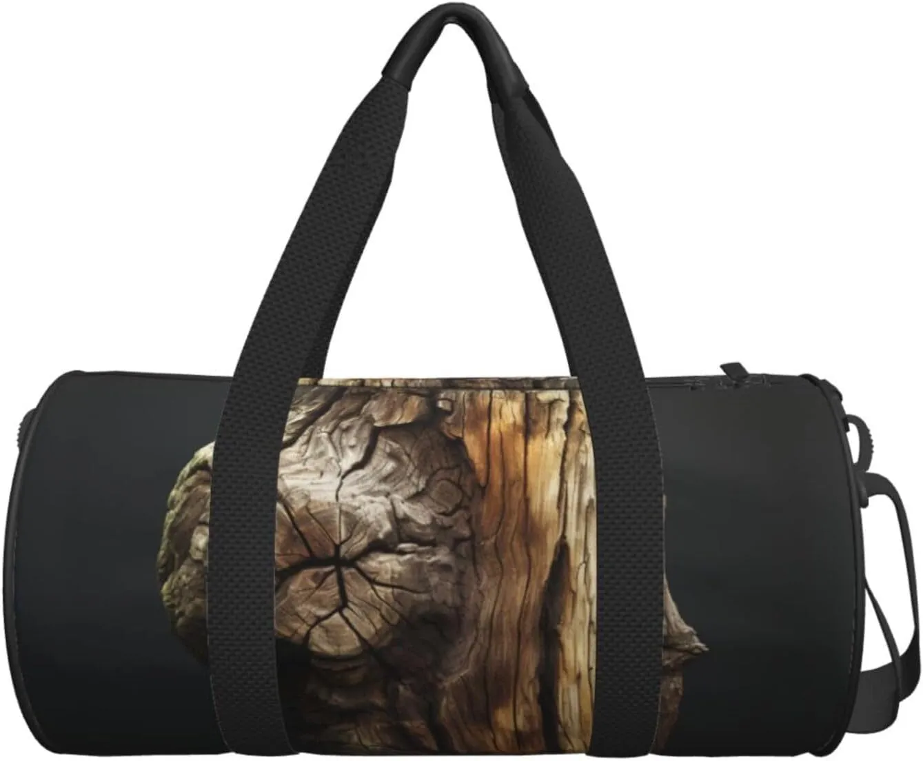 Tree Trunk Travel Duffle Bag for Men Women Sport Gym Bag Foldable Weekender Bag Carry on Overnight Bag for Travel Swimming Basketball