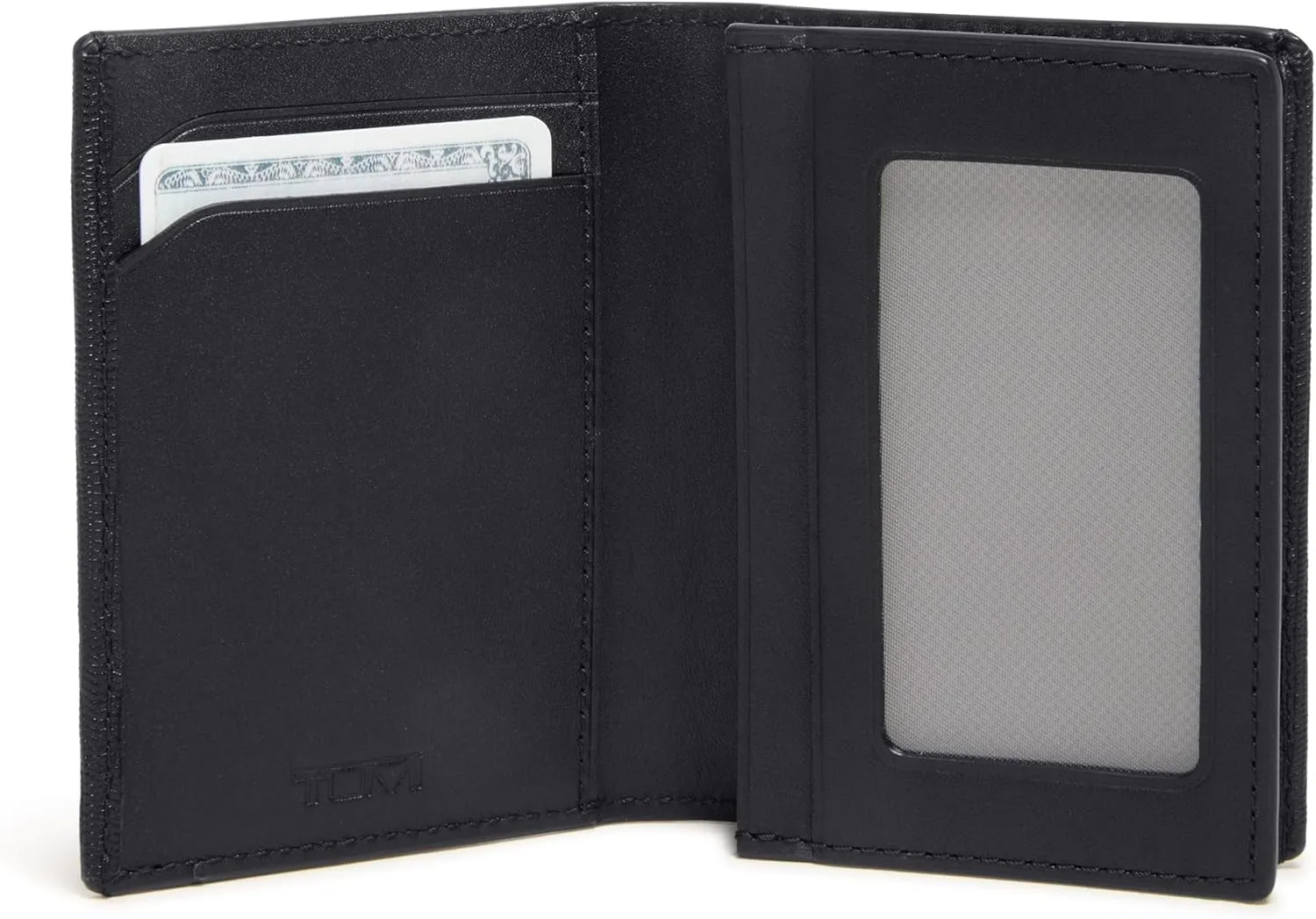 TUMI - Nassau Gusseted Card Case - Card Holder Wallet for Men & Women - With ID Window - Nappa Leather Material