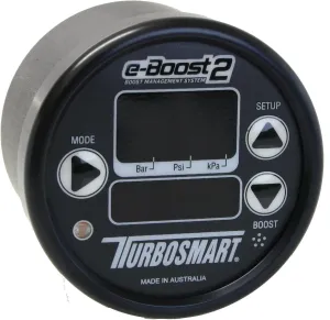 Turbosmart TS-0301-1003 e-Boost2 Black/Black 60 mm Sport Compact Boost Management System