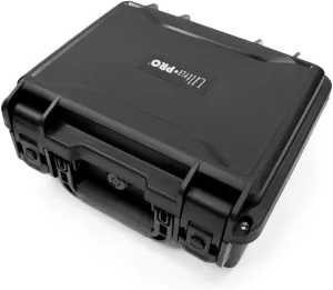 Ultra Pro - Graded Card Case, Reliable Waterproof Dustproof Heavy-Duty Sturdy ABS Graded Card Holder for Portable Safe Travel 100  Slabs Double Latch Closure