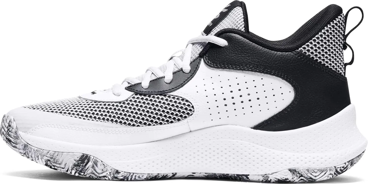 Under Armour - Unisex Curry 3Z 24 Shoes, Color White (101), Size: 10.5 M US Mens / 12 M US Womens