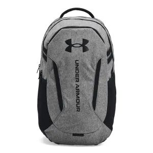 Under Armour Unisex Hustle 6.0 Backpack - Castlerock/Full Heather/Black
