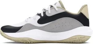 Under Armour Unisex Lockdown 7 Low, (100) White/Silt/White, 8, US