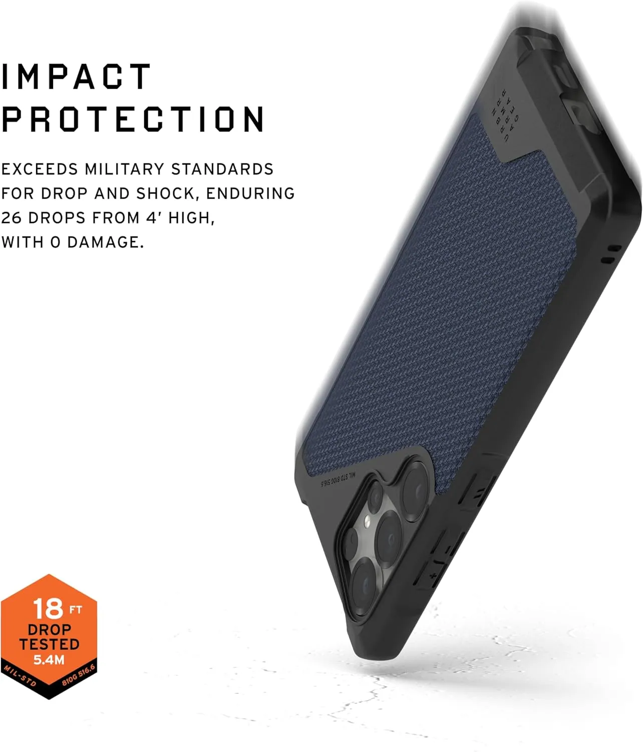 URBAN ARMOR GEAR UAG Designed for Samsung Galaxy S25 Ultra Case 6.8" Metropolis LT - Compatible with Magnetic Charging Impact-Resistant Rugged Military Drop Tested Protective Cover, Kevlar Mallard