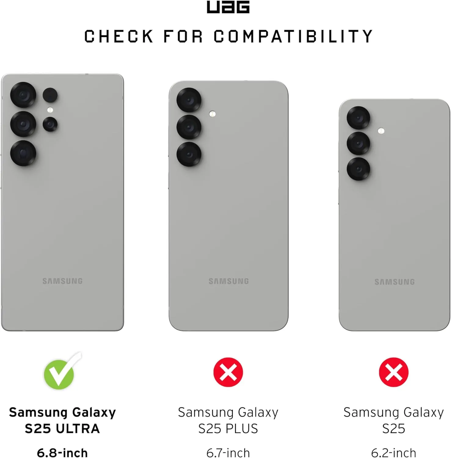 URBAN ARMOR GEAR UAG Designed for Samsung Galaxy S25 Ultra Case 6.8" Metropolis LT - Compatible with Magnetic Charging Impact-Resistant Rugged Military Drop Tested Protective Cover, Kevlar Mallard
