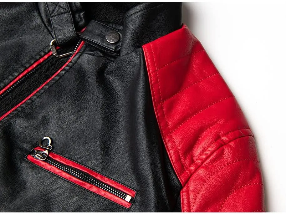 US Flag American Eagle Motorcycle Engine Ride To Live Custom Name PU Leather Vest Coat Jacket For Men US