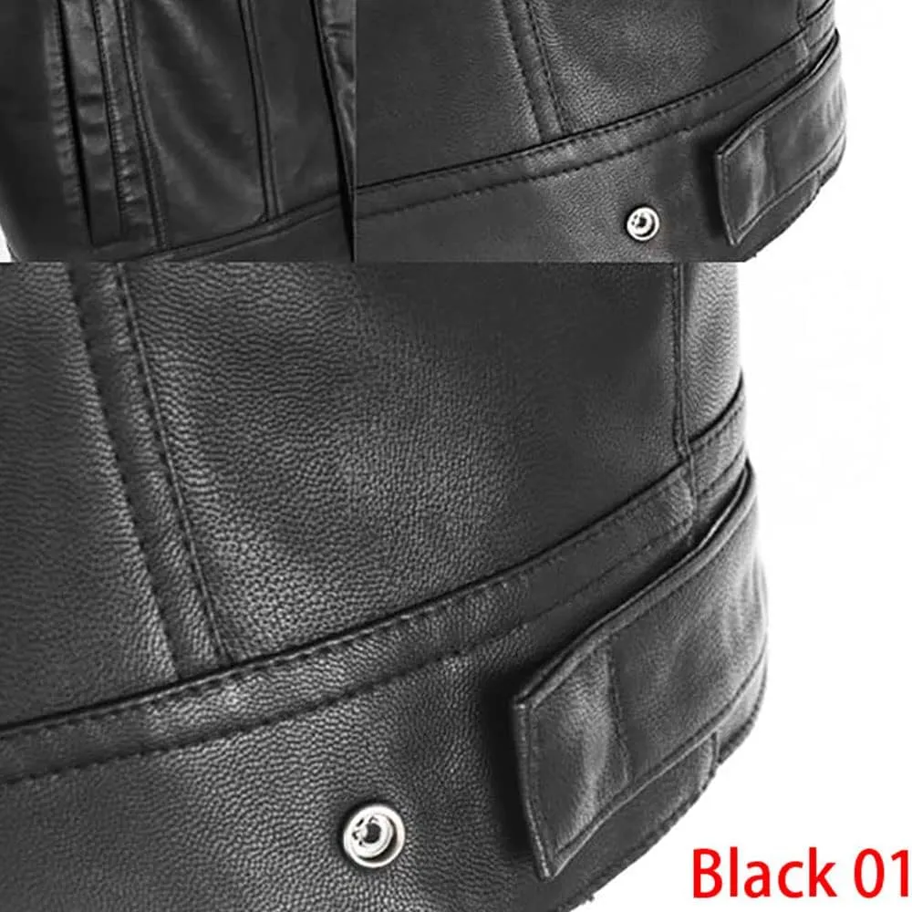 US Flag American Eagle Motorcycle Engine Ride To Live Custom Name PU Leather Vest Coat Jacket For Men US