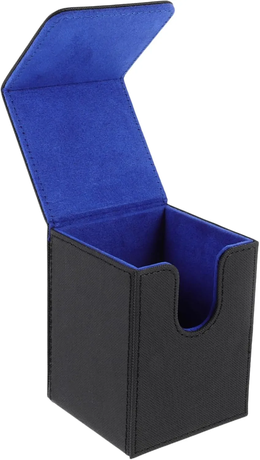 Vaguelly Pu Leather Card Decks Box Compact Storage Case for Gaming Cards Lightweight Organizer for Collectors and Design