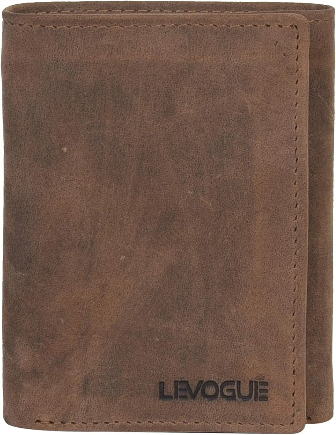 VALENCHI Leather Trifold Wallet For Men - RFID Blocking - 9 Card Slots, 2 Note Compartments & 1 ID Window - Minimalist Design, Slim Wallet - Premium, Fashionable Accessory Gifts for Men, Him