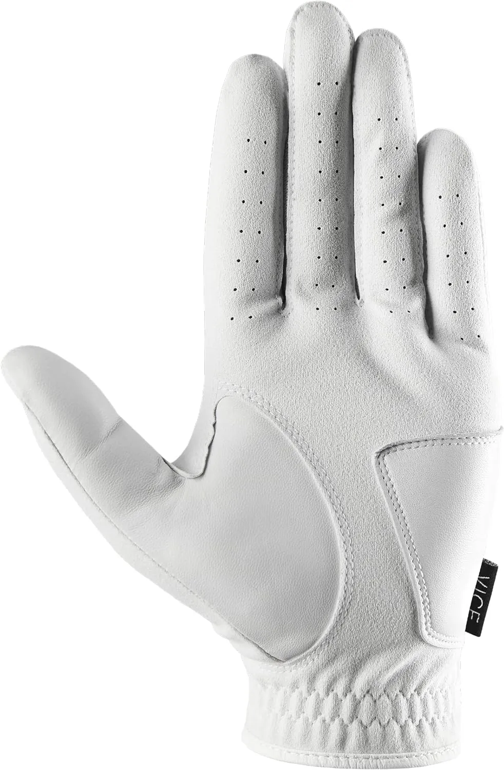 Vice Duro Golf Glove, White (Prior Model)