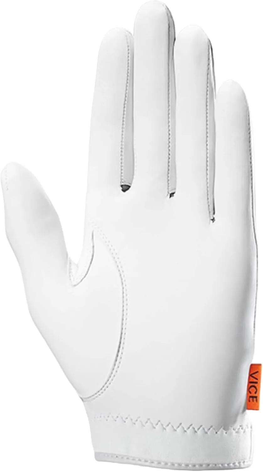 VICE Pure Golf Glove, White