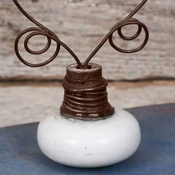 Vintage Doorknob Photo Holder, Set of 2