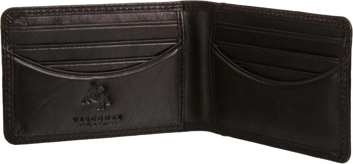 VISCONTI Men's Travel, Card Holder, us:one Size