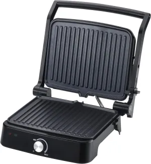 Vivicreate 5-in-1 Contact Grill Panini Press Nonstick Electric Grill Adjustable Temperature Removable Plates Portable for Sandwiches Steak Breakfast Parrilla eléctrica prensa de panini sándwiches