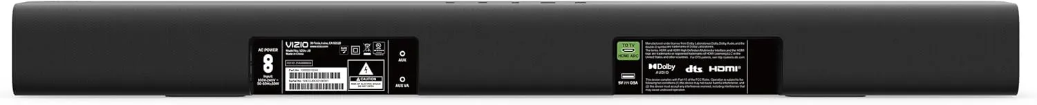 VIZIO V-Series 2.0 Compact Sound Bar with Dolby Audio, DTS:X, Bluetooth V20x-J8