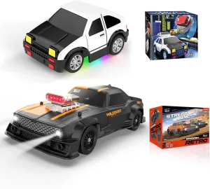 Watch Remote Control Car Toy, 2.4 GHz Mini RC Car Watch Toy   1/16 RC Drift Car with Gyro Full Proportional 4WD 50KM/h High Speed Remote Control Cars, Drift Racing Vehicle