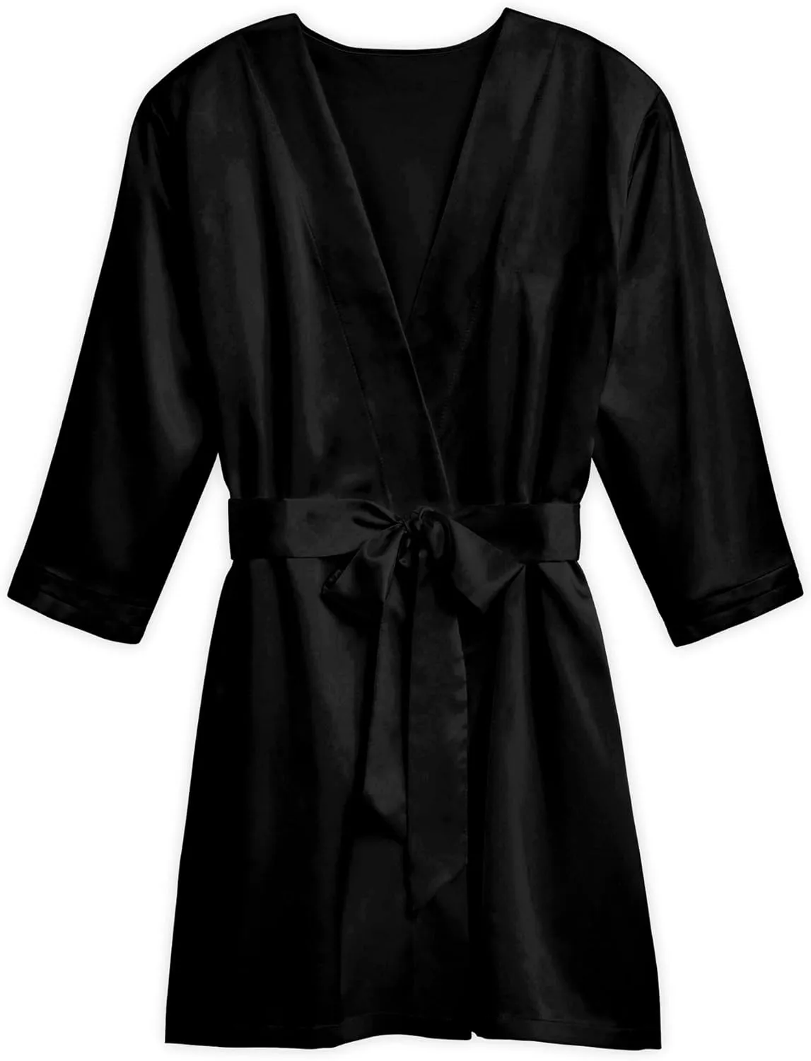 WEDDINGSTAR Women's Customizable Embroidery Soft Bridesmaid Kimono Robe