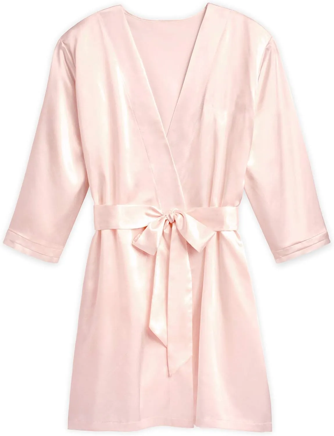 WEDDINGSTAR Women's Customizable Embroidery Soft Bridesmaid Kimono Robe