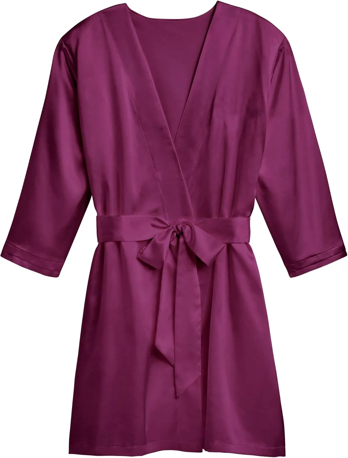 WEDDINGSTAR Women's Customizable Embroidery Soft Bridesmaid Kimono Robe