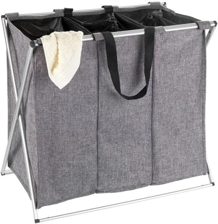 Wenko Trio Laudry bag, Gray