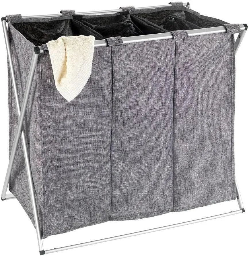 Wenko Trio Laudry bag, Gray
