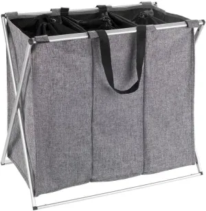 Wenko Trio Laudry bag, Gray
