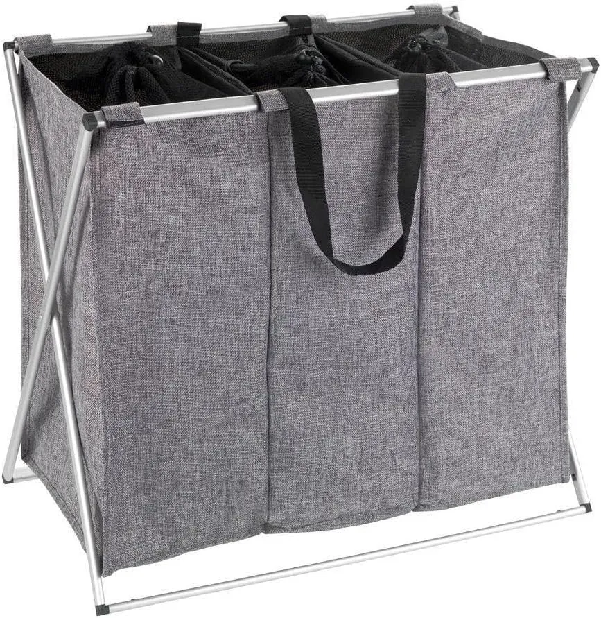 Wenko Trio Laudry bag, Gray