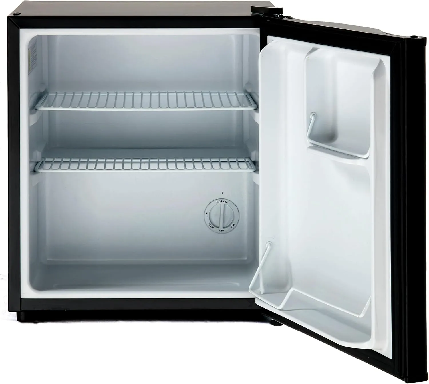 West Bend Mini Fridge Compact Refrigerator for Home Office or Dorm, Auto Defrost with Reversible Door, Energy Star Rated, 1.7-Cu.Ft., Metallic