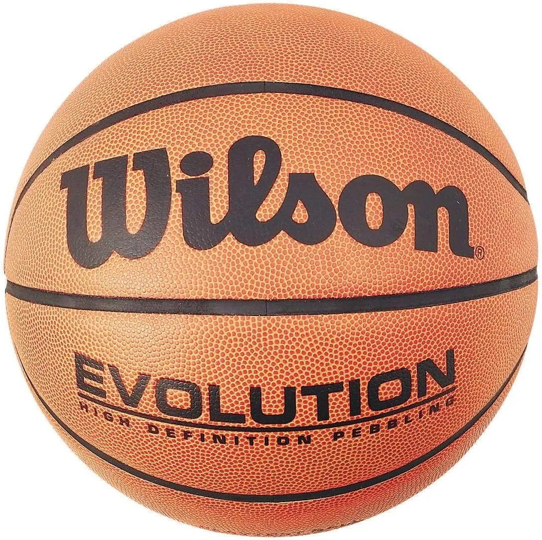 Wilson Evolution Intermediate Basketball - 28.5" with Retail Packaging