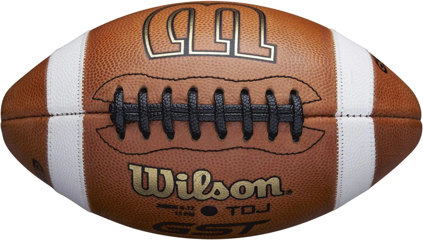 WILSON GST Leather Game Football