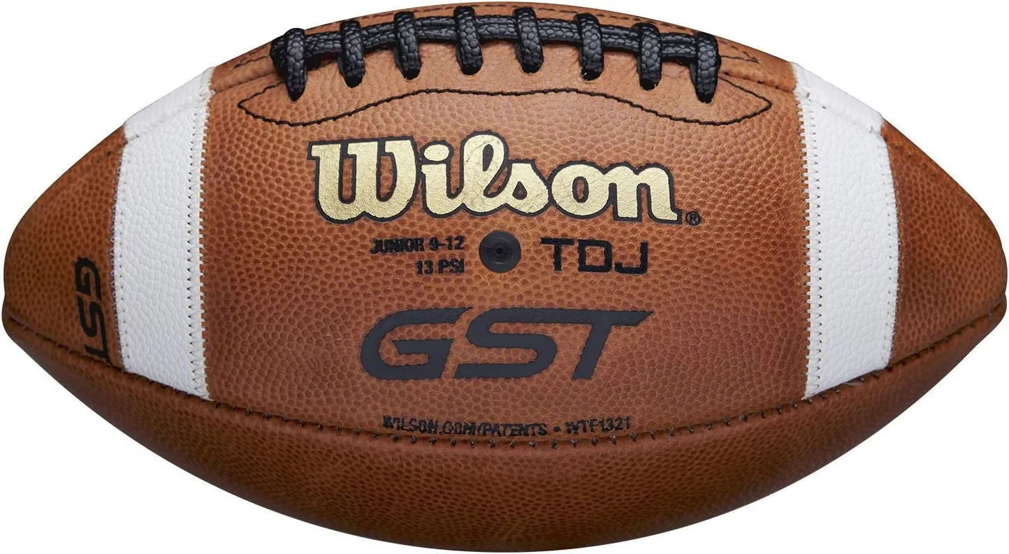 WILSON GST Leather Game Football