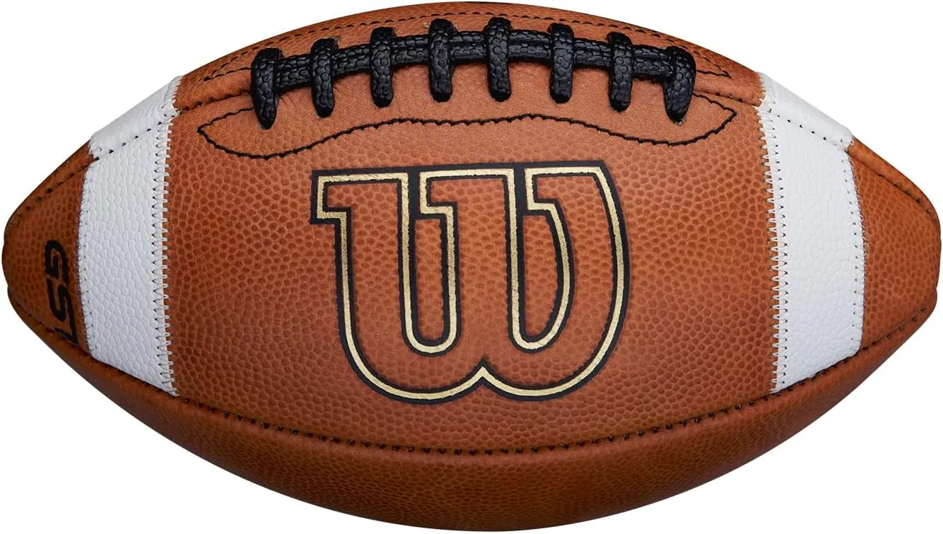 WILSON GST Leather Game Football