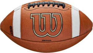 WILSON GST1003 Leather Game Football Factory Defect/Blemish - Official Size, Tan