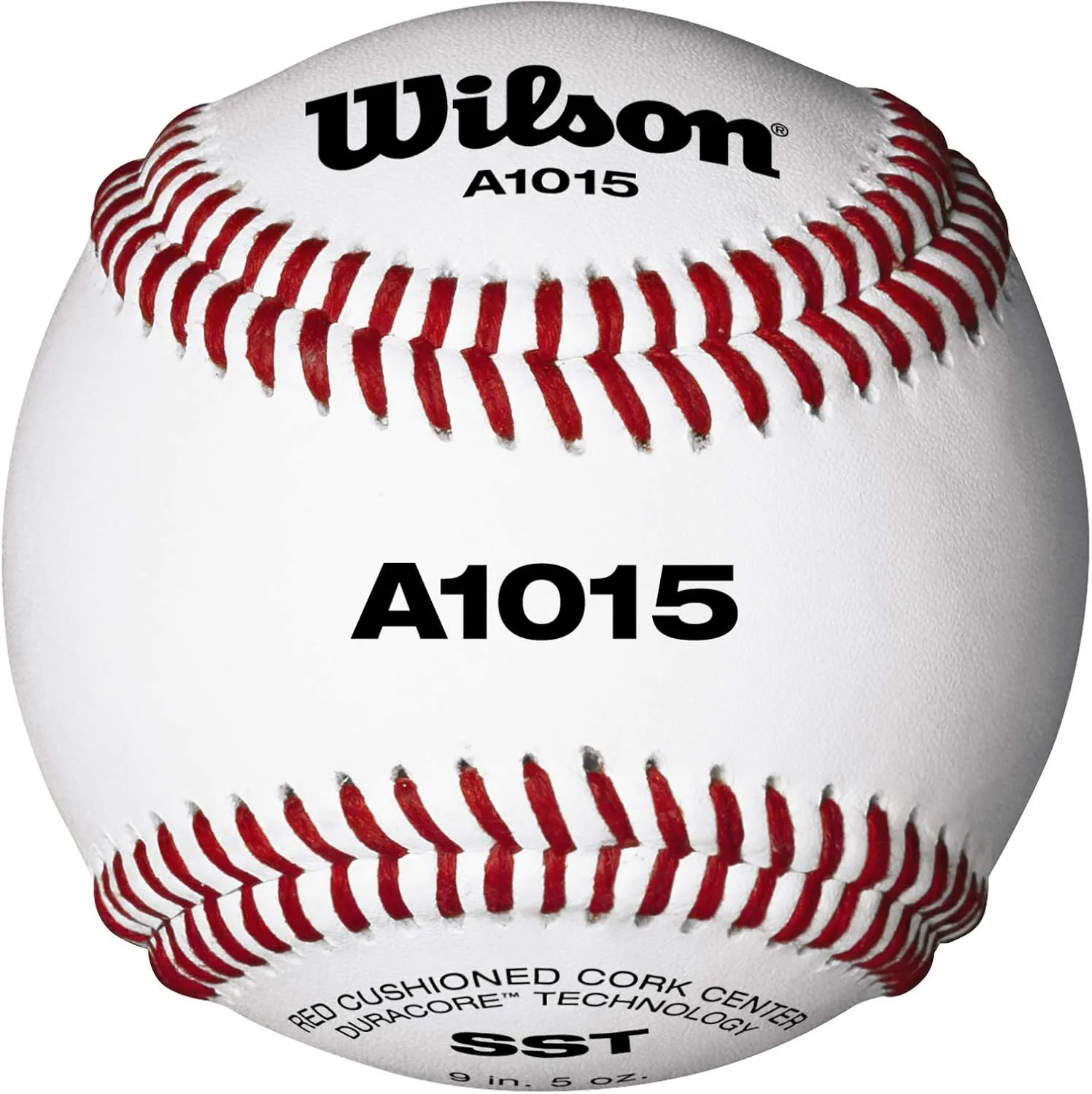 WILSON Pro Series Baseballs, A1015, SST, NFHS (One Dozen) , White