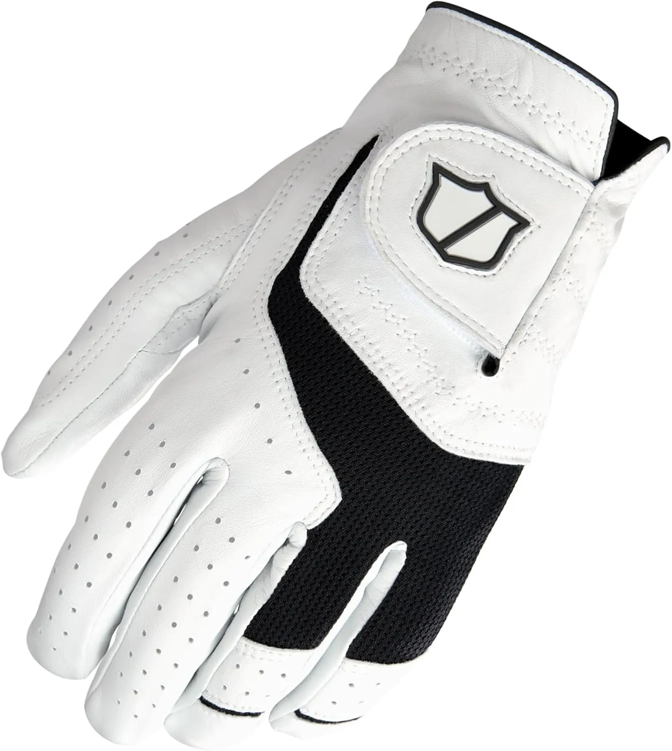 WILSON Staff Men's Conform Golf Glove - White/Black