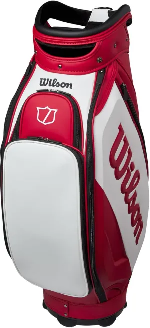 Wilson Staff Tour Golf Cart Bag - Red/White