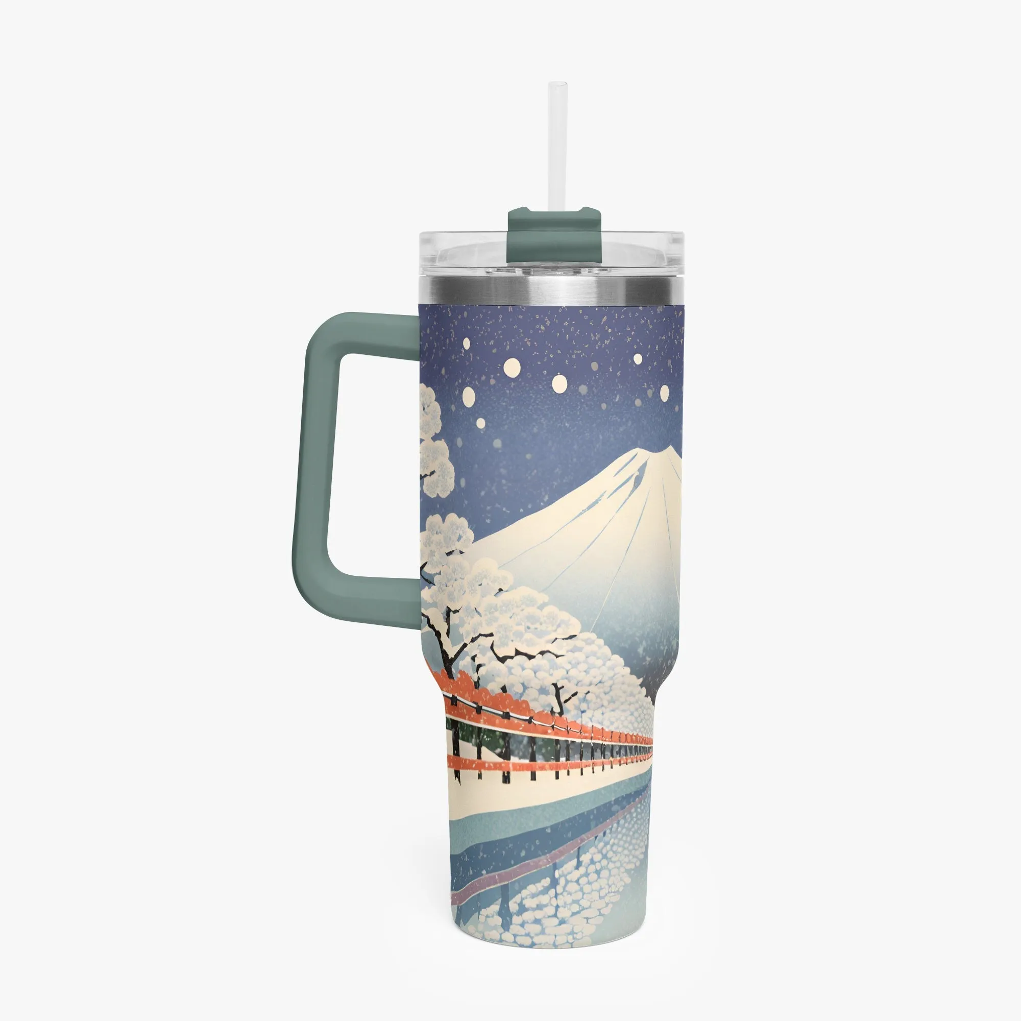 Winter Serenity Tumbler Cup