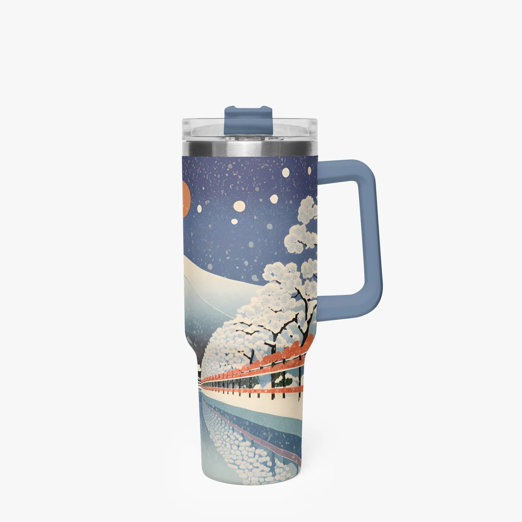 Winter Serenity Tumbler Cup