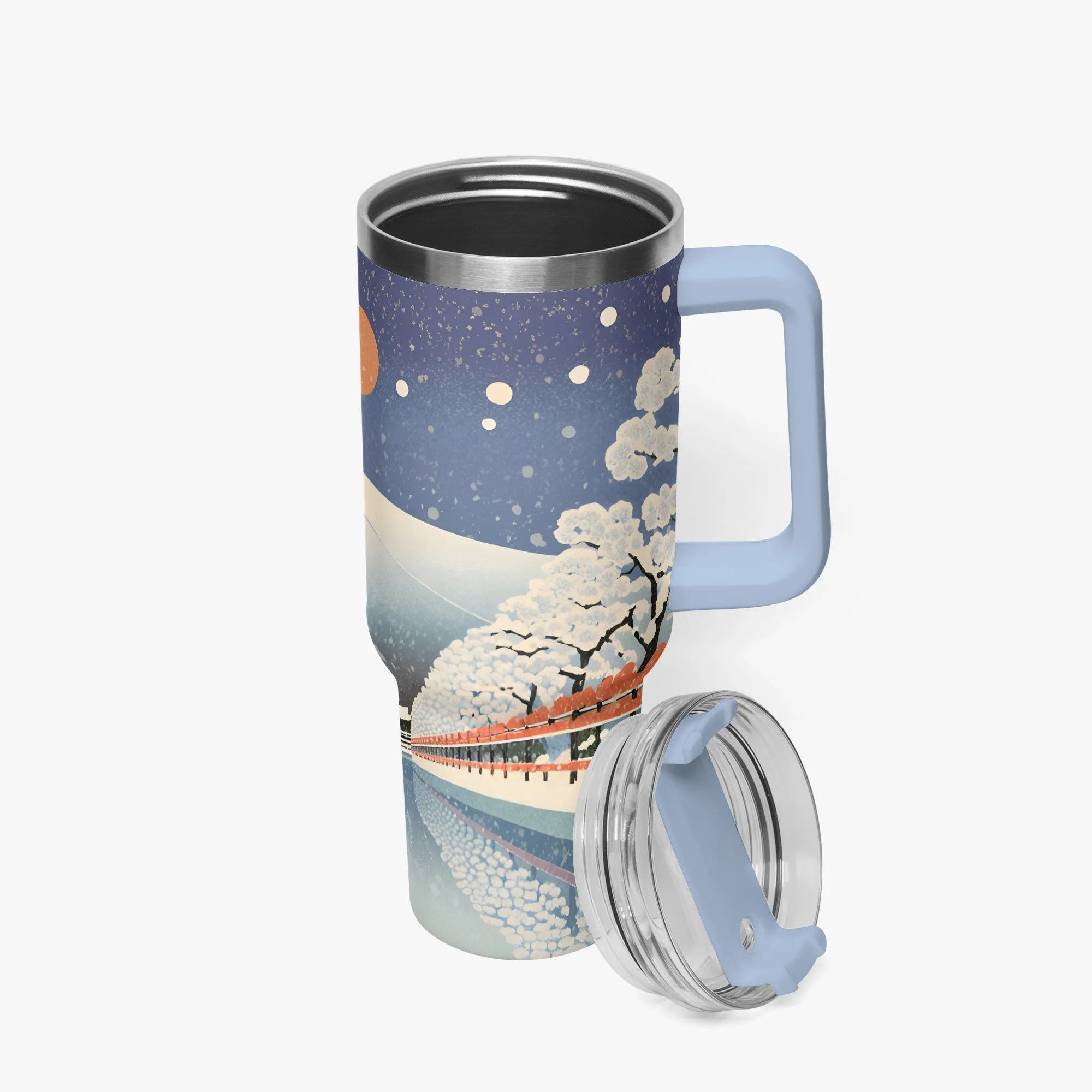 Winter Serenity Tumbler Cup