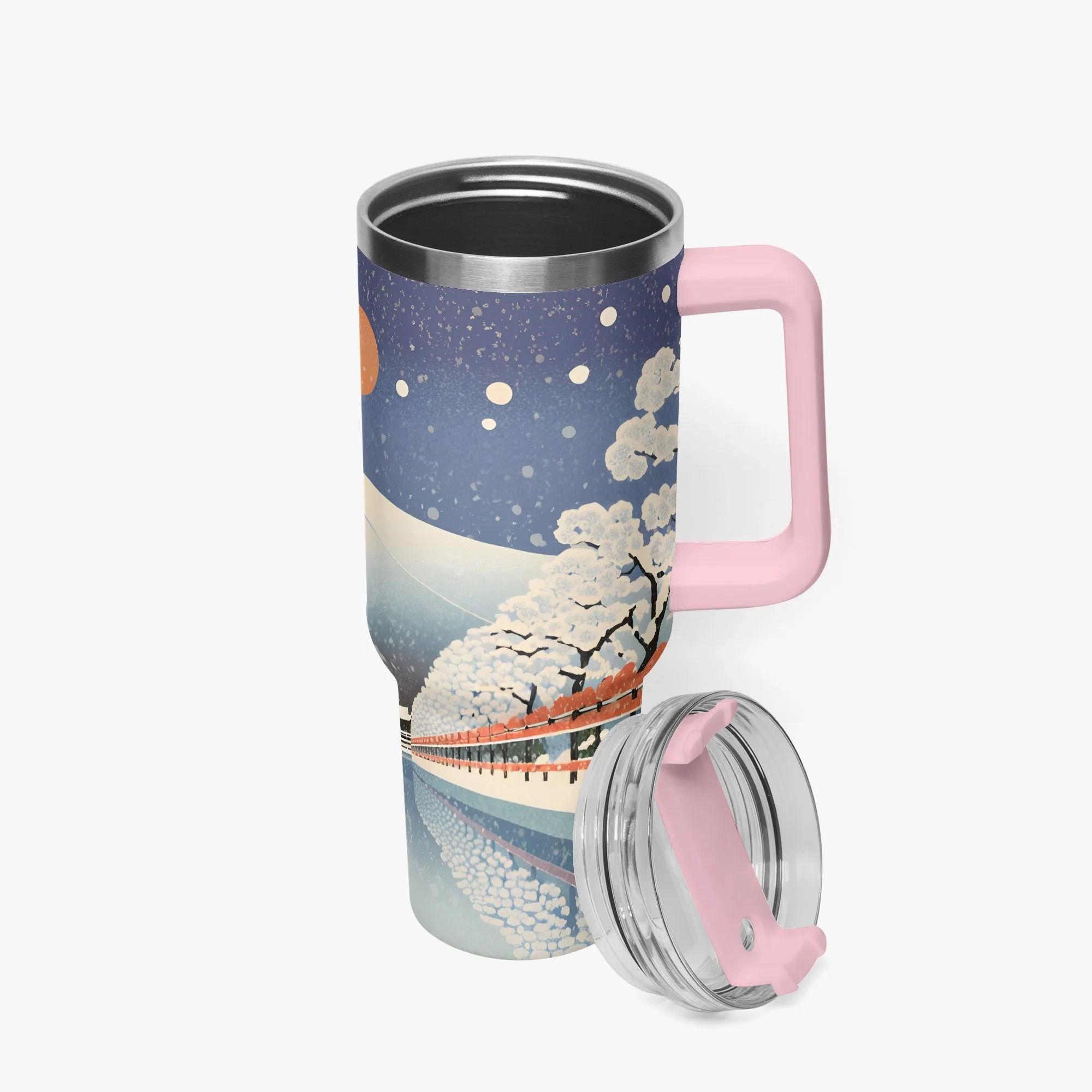 Winter Serenity Tumbler Cup