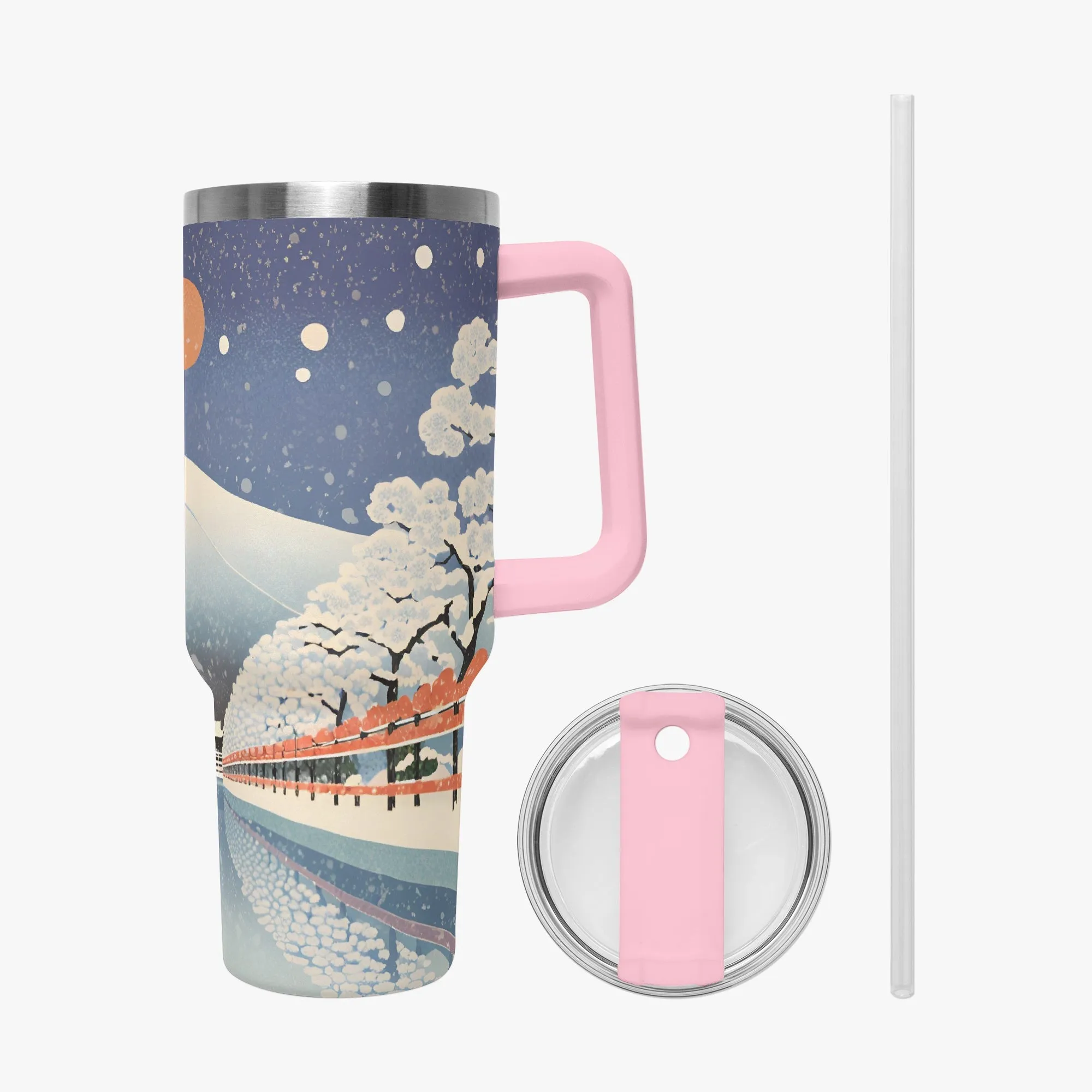 Winter Serenity Tumbler Cup