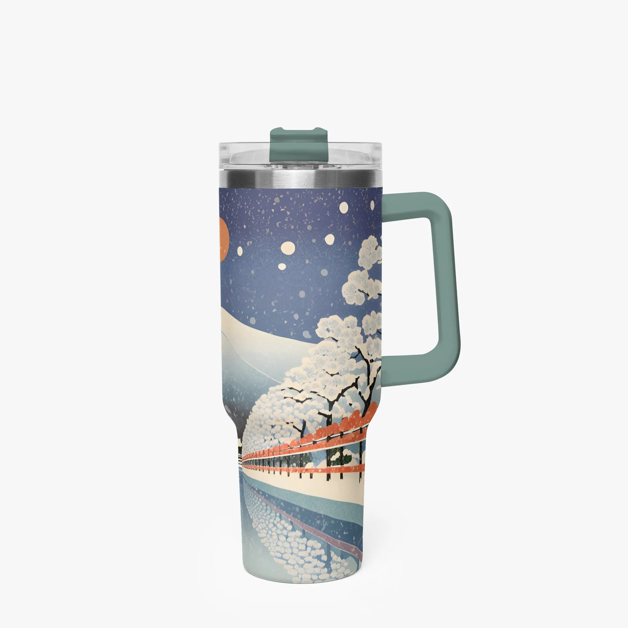 Winter Serenity Tumbler Cup